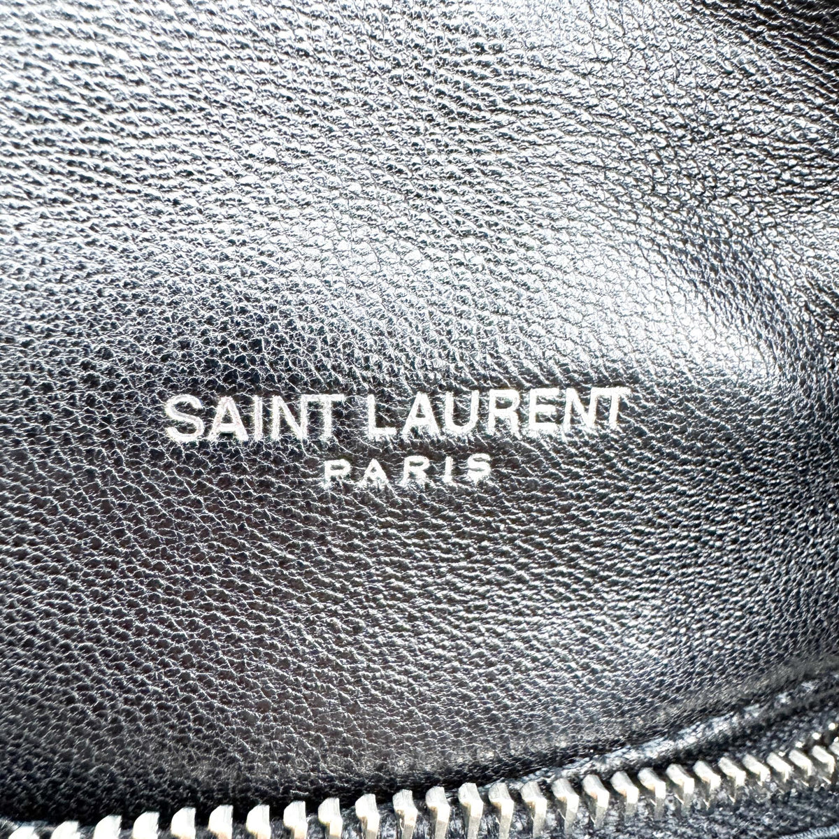 Saint Laurent Loulou Puffer Quilted Leather, Black, Leather, Shoulder Bag
