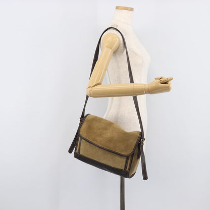 Loewe Vintage Suede, Beige, Suede, Shoulder Bag