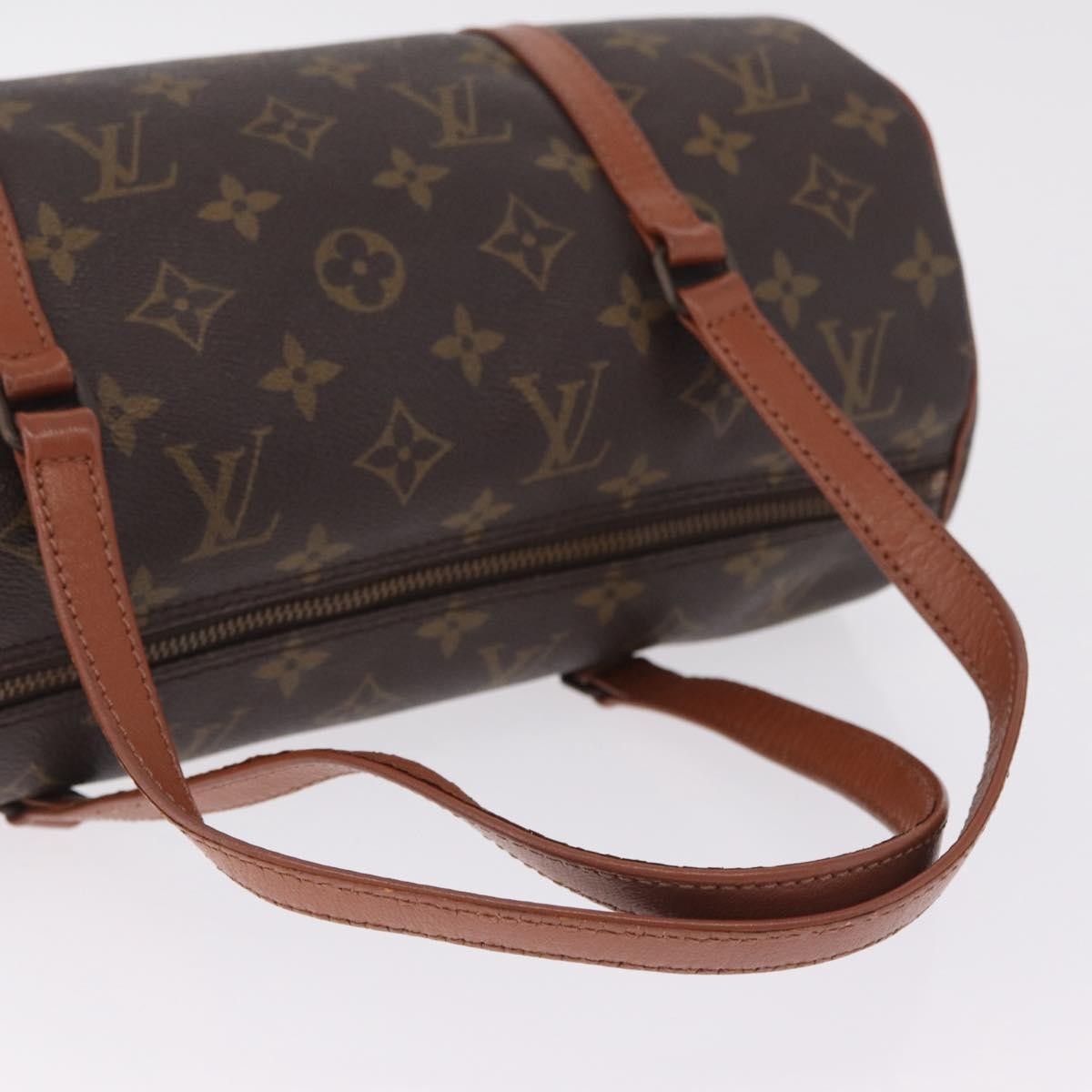 Louis Vuitton Papillon Monogram Canvas, Brown, Canvas, Handbag