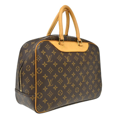Louis Vuitton Deauville Monogram Canvas, Brown, Canvas, Handbag