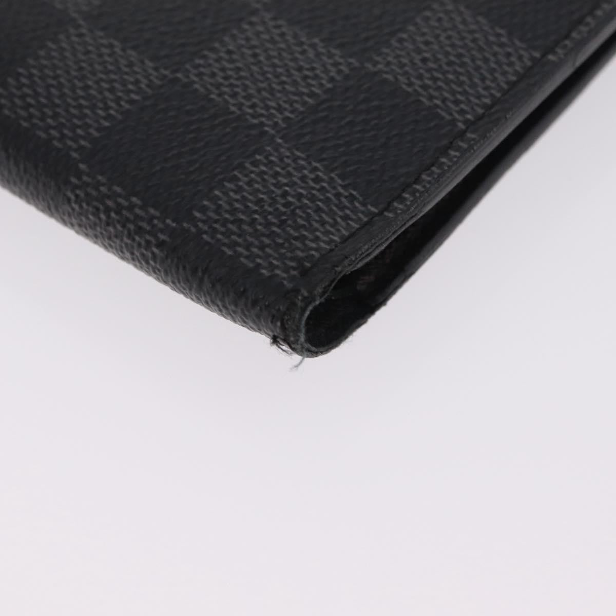 Louis Vuitton Marco Damier Graphite, Gray, Canvas, Wallet