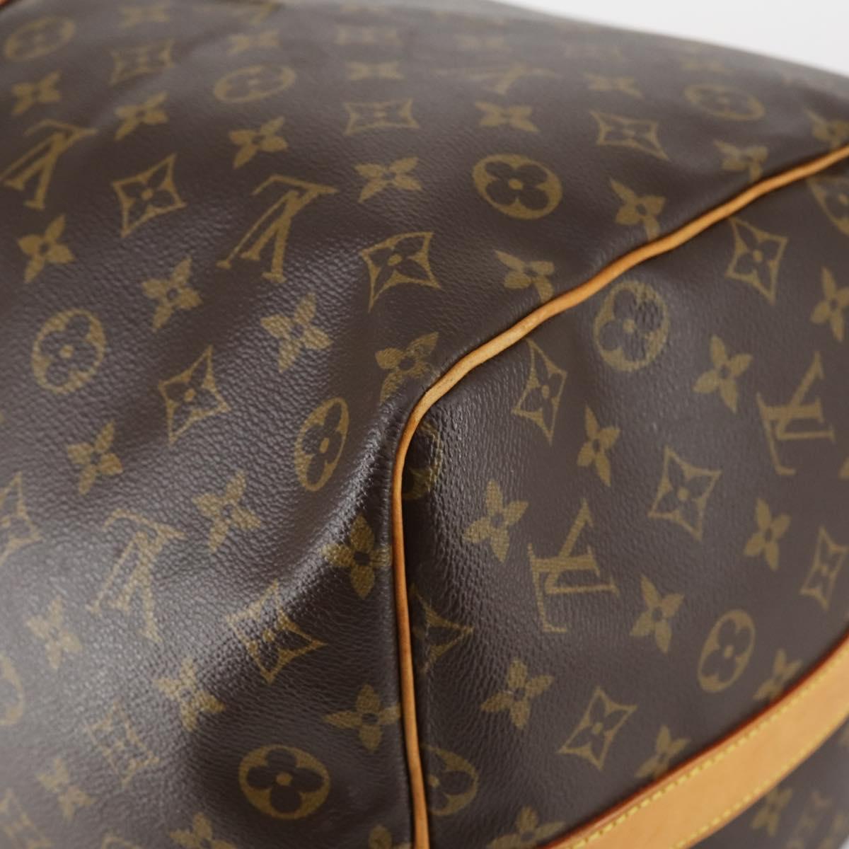 Louis Vuitton Keepall Bandouliere Bag Monogram Canvas, BROWN, CANVAS, Travel bag