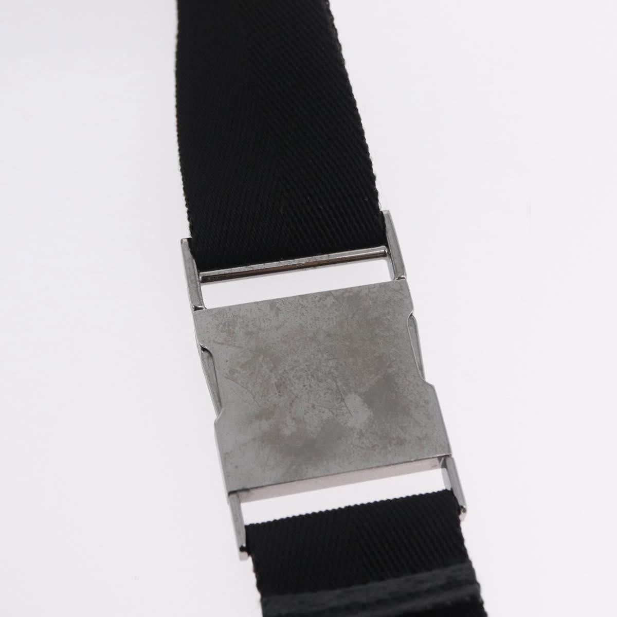 Gucci Two Pocket Belt Bag GG Canvas, Black, Canvas, Handbag