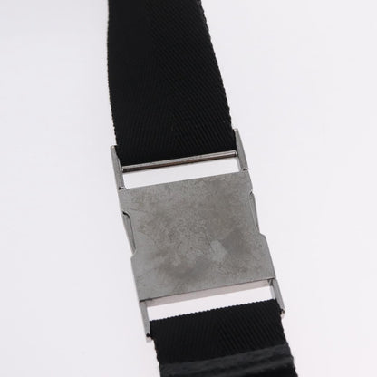 Gucci Two Pocket Belt Bag GG Canvas, Black, Canvas, Handbag