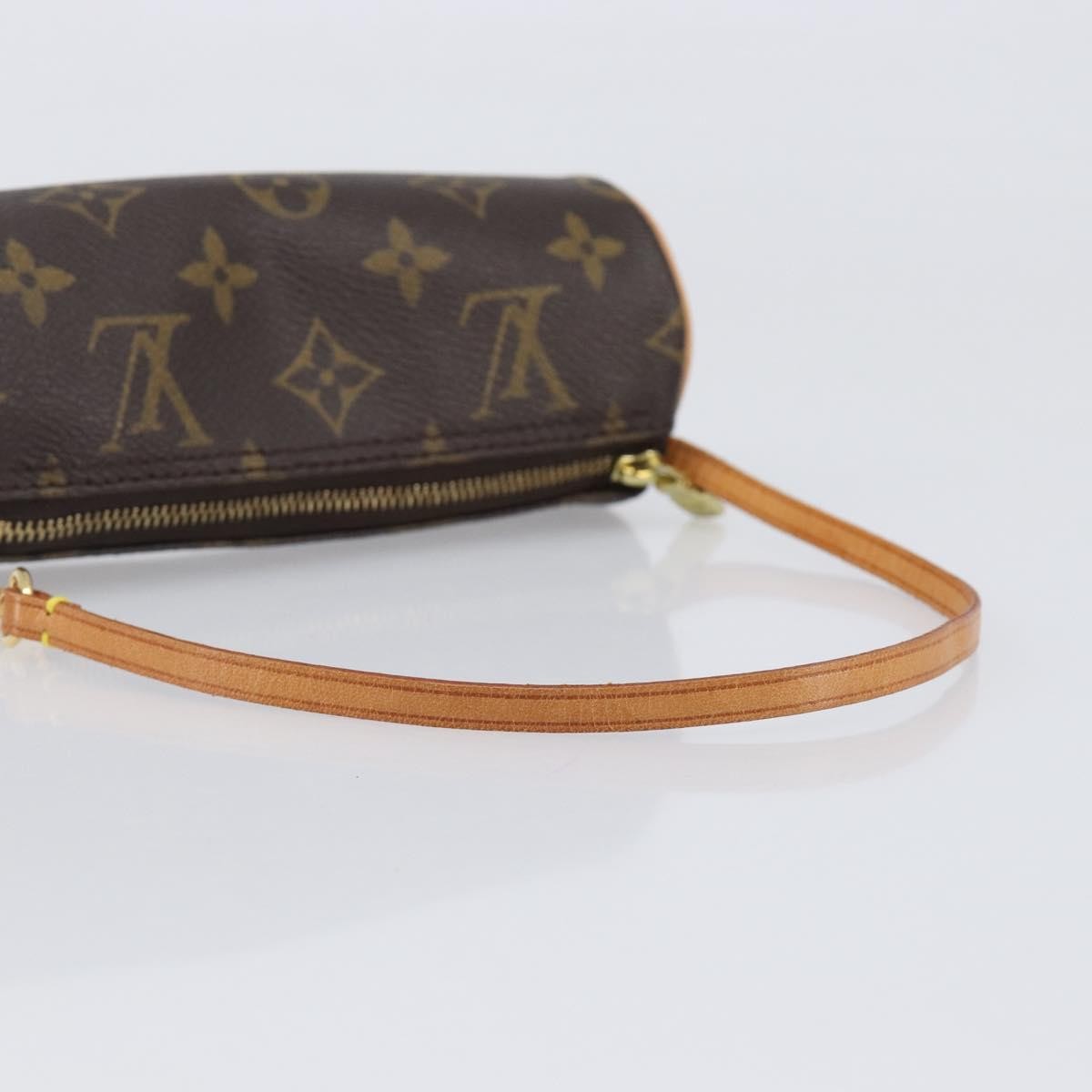 Louis Vuitton Papillon Pochette Monogram Canvas, Brown, Canvas, Clutch
