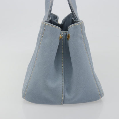 Prada Canapa Canvas, Blue, Canvas, Tote Bag