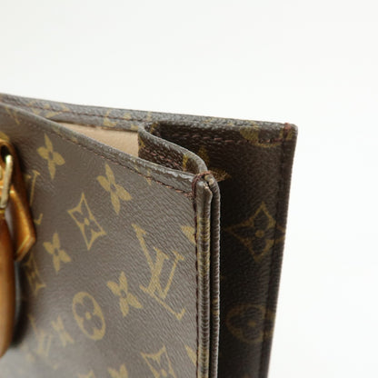 Louis Vuitton Vintage Sac Plat Monogram Canvas, Brown, Canvas, Handbag