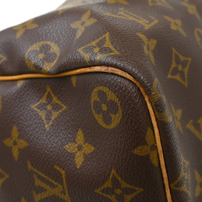 Louis Vuitton Speedy Monogram Canvas, Brown, Canvas, Handbag