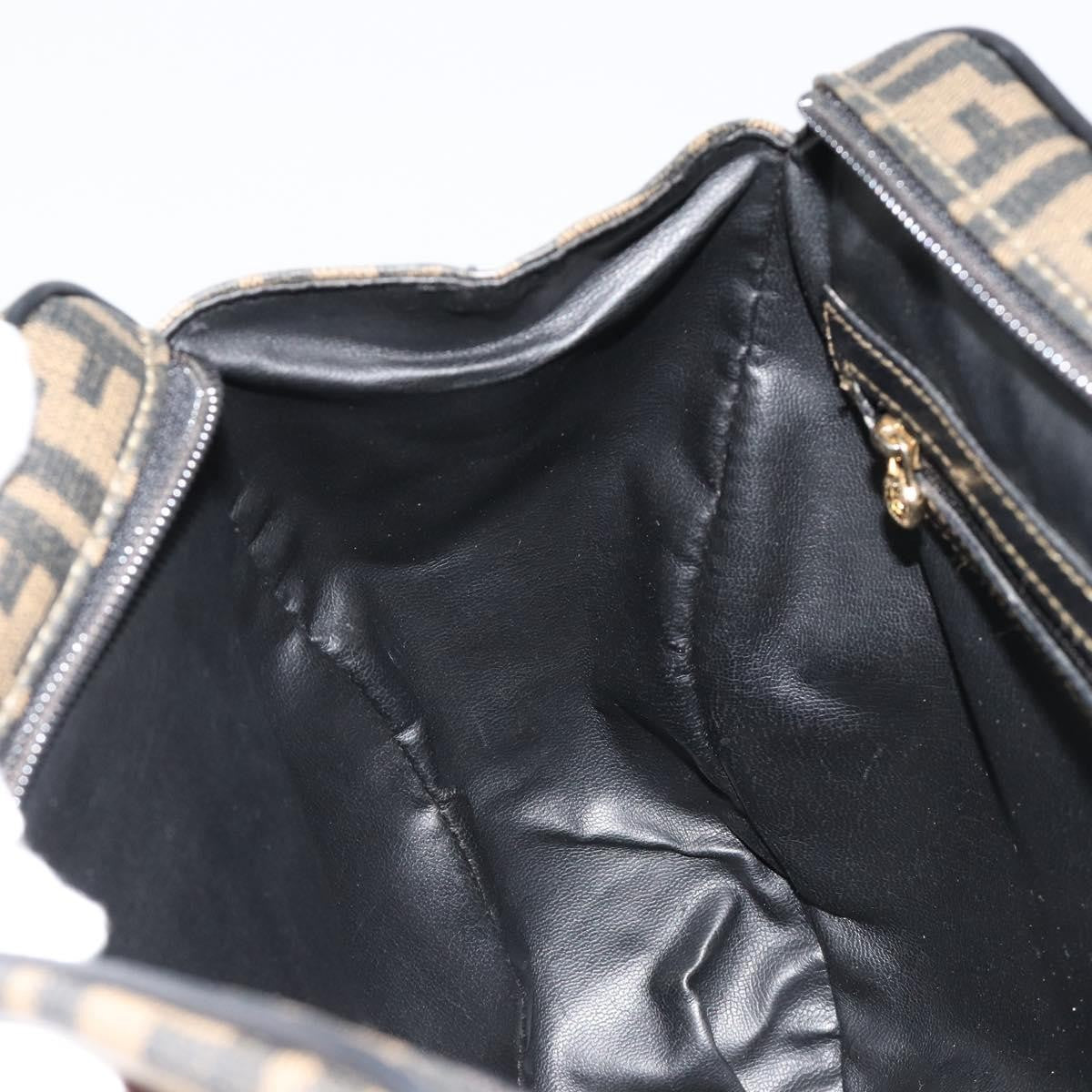 Fendi Vintage Zucca Canvas, Brown, Canvas, Tote Bag