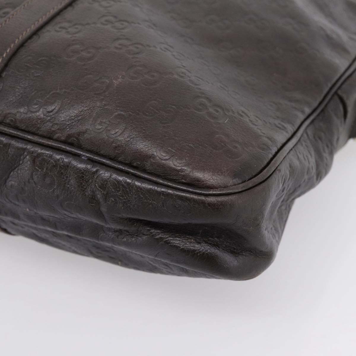 Gucci Eden Guccissima Leather, Brown, Leather, Briefcase