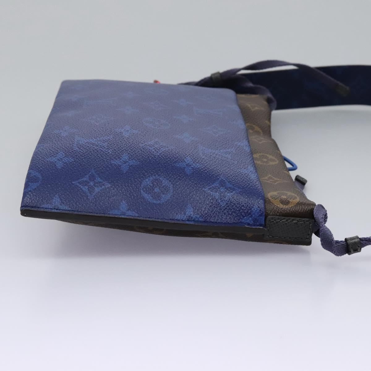 Louis Vuitton Outdoor Limited Edition Monogram Pacific Canvas, Blue, Canvas, Shoulder Bag