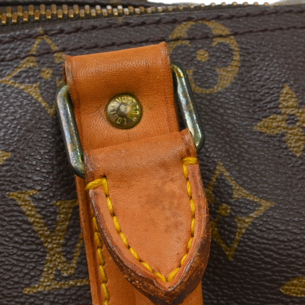 Louis Vuitton Keepall Monogram Canvas, Brown, Canvas, Travel Bag