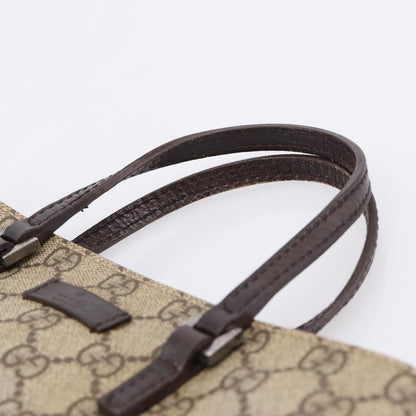 Gucci Joy Plus Flat GG Coated Canvas, Beige, Canvas, Tote Bag