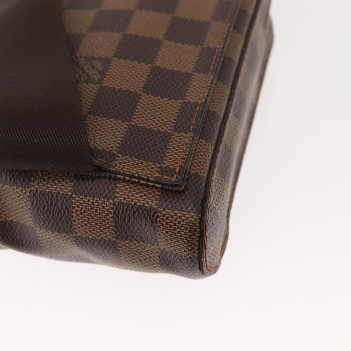 Louis Vuitton Geronimos Waist Damier Ebene, Brown, Canvas, Shoulder Bag