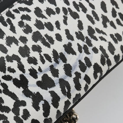 Saint Laurent Classic Baby Duffle Printed Leather, Black, Leather, Handbag