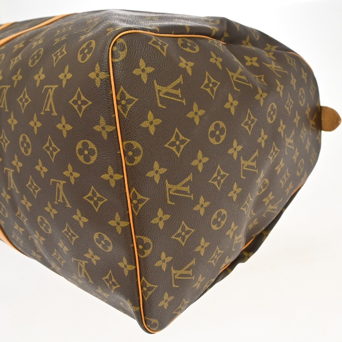 Louis Vuitton Keepall Monogram, Brown, Canvas, Travel Bag