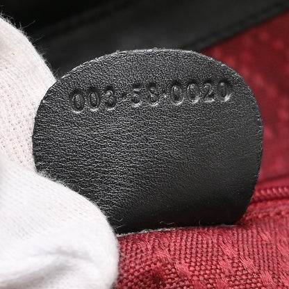 Gucci Backpack Leather, Black, Leather, Backpack