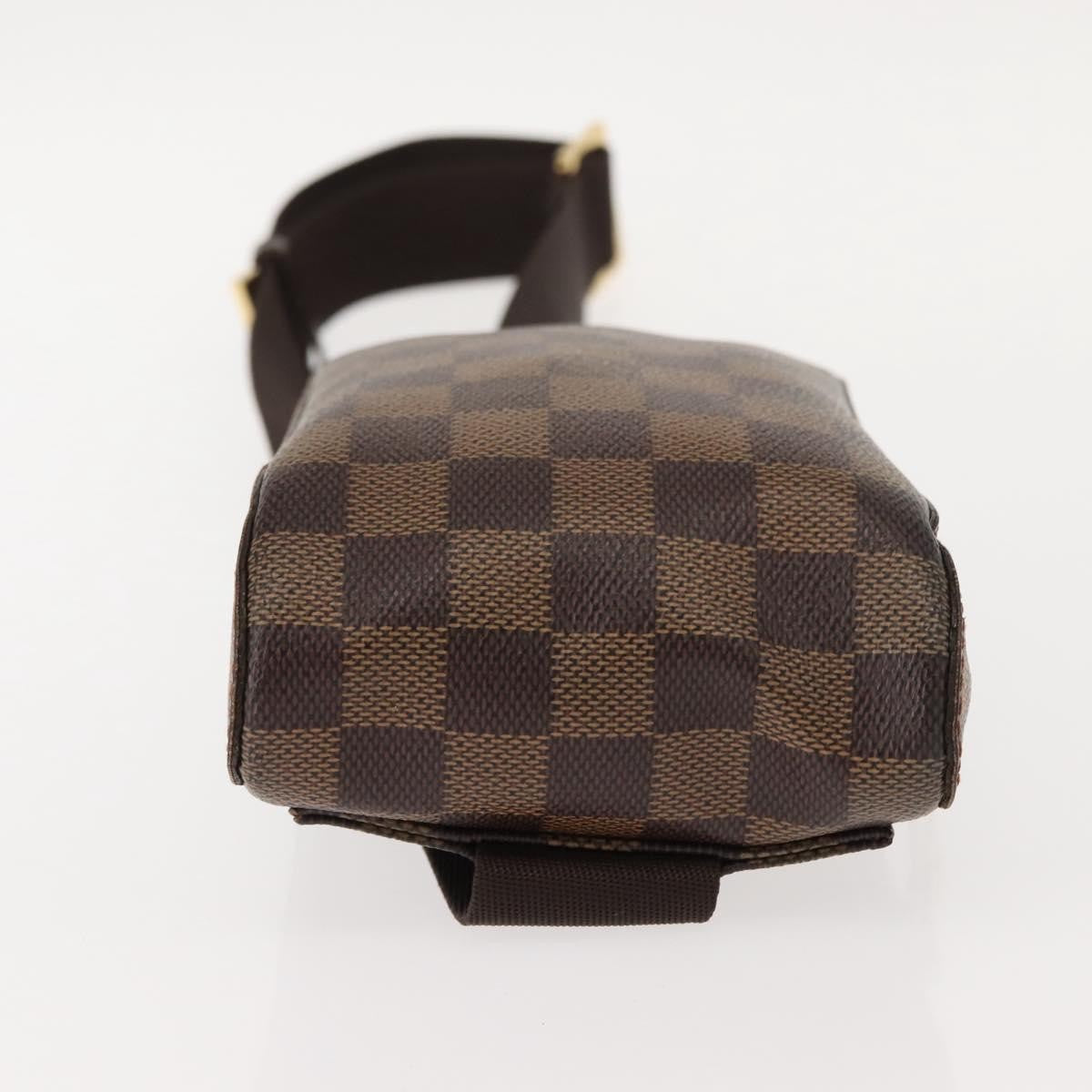 Louis Vuitton Geronimos Waist Damier Ebene, Brown, Canvas, Shoulder Bag
