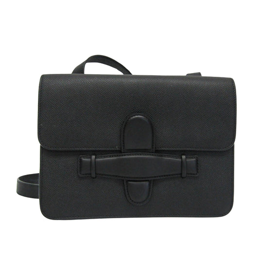 Céline, Black, Leather, shopper