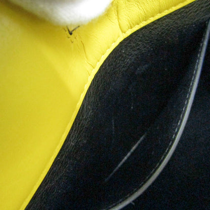Loewe Lazo, Yellow, Leather, handbag