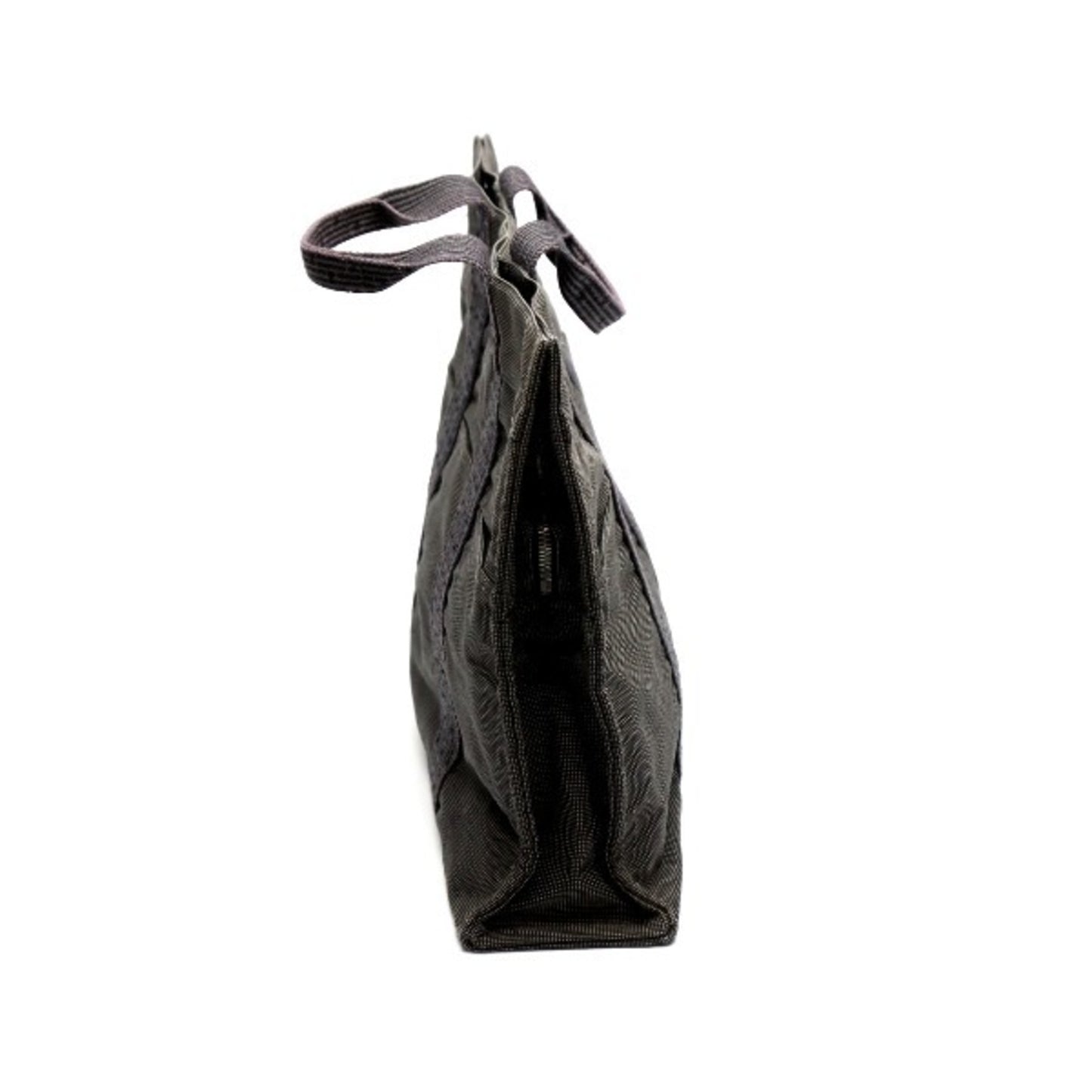 Hermès Herline, Grey, Canvas, tote