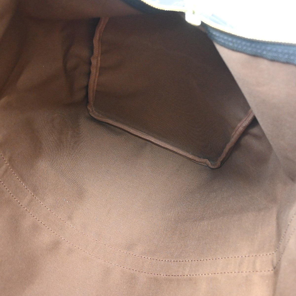 Louis Vuitton Keepall Monogram Canvas, Brown, Canvas, Travel Bag