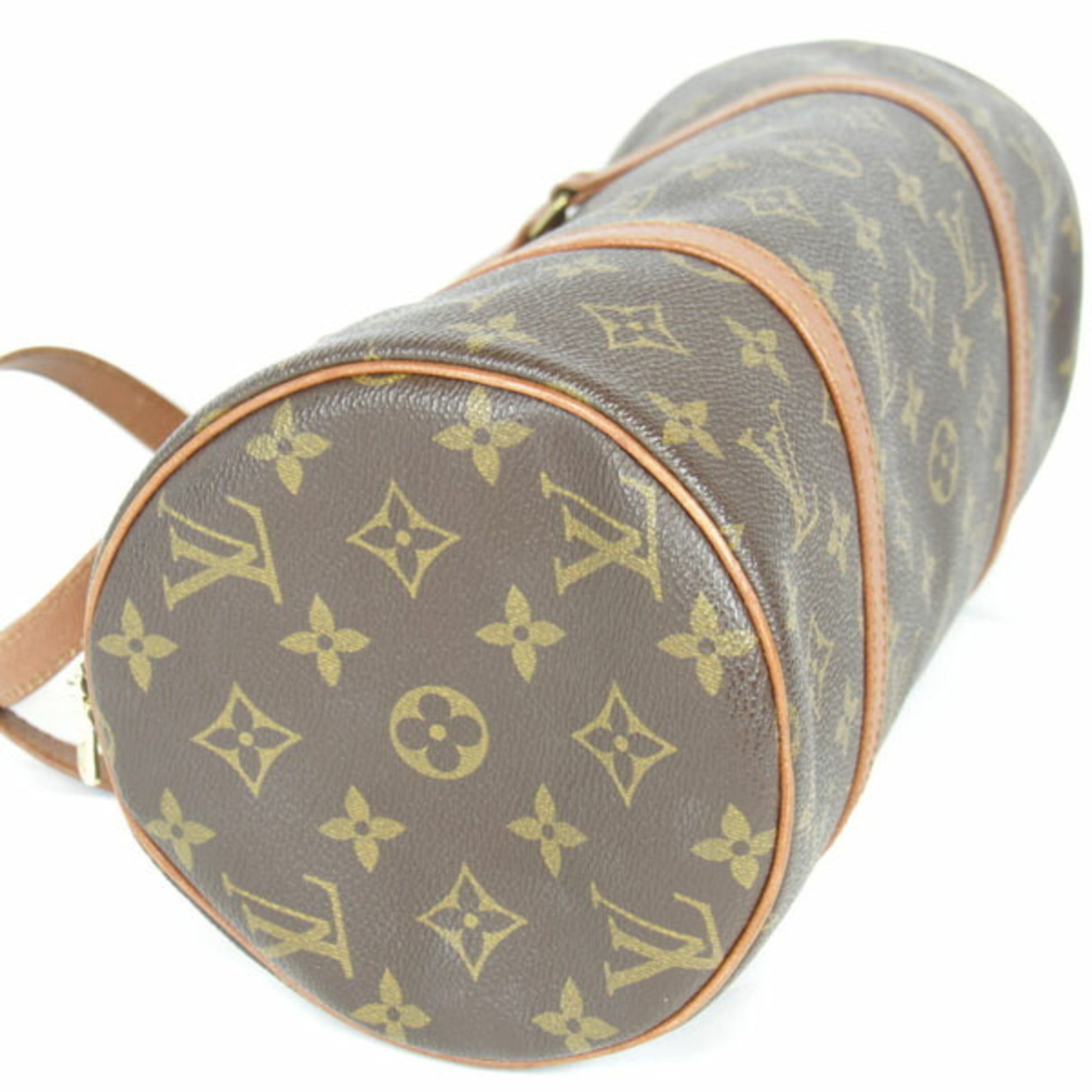 Louis Vuitton Papillon 30, Brown, Canvas, handbag