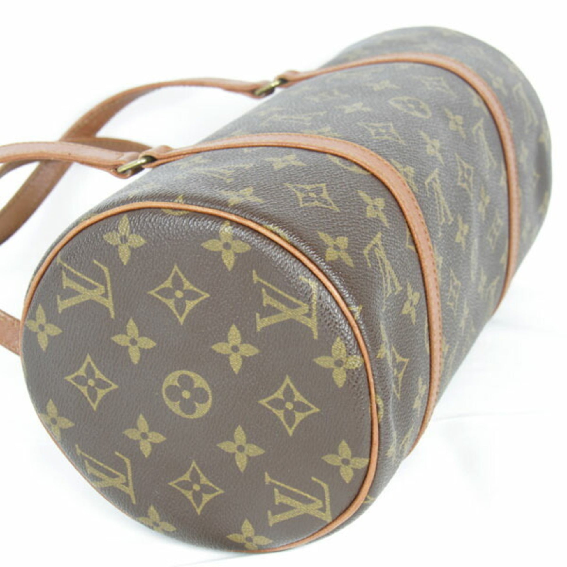 Louis Vuitton Papillon 30, Brown, Canvas, handbag