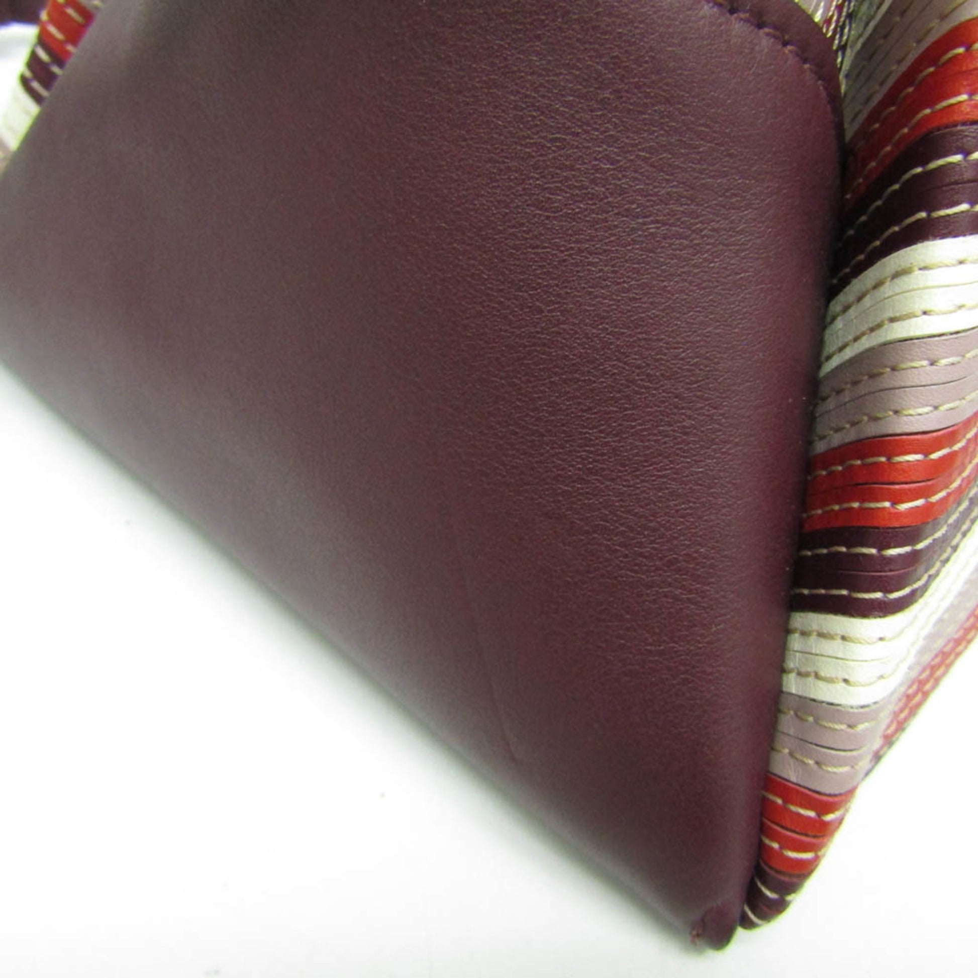 Loewe, Brown, Leather, shoulder