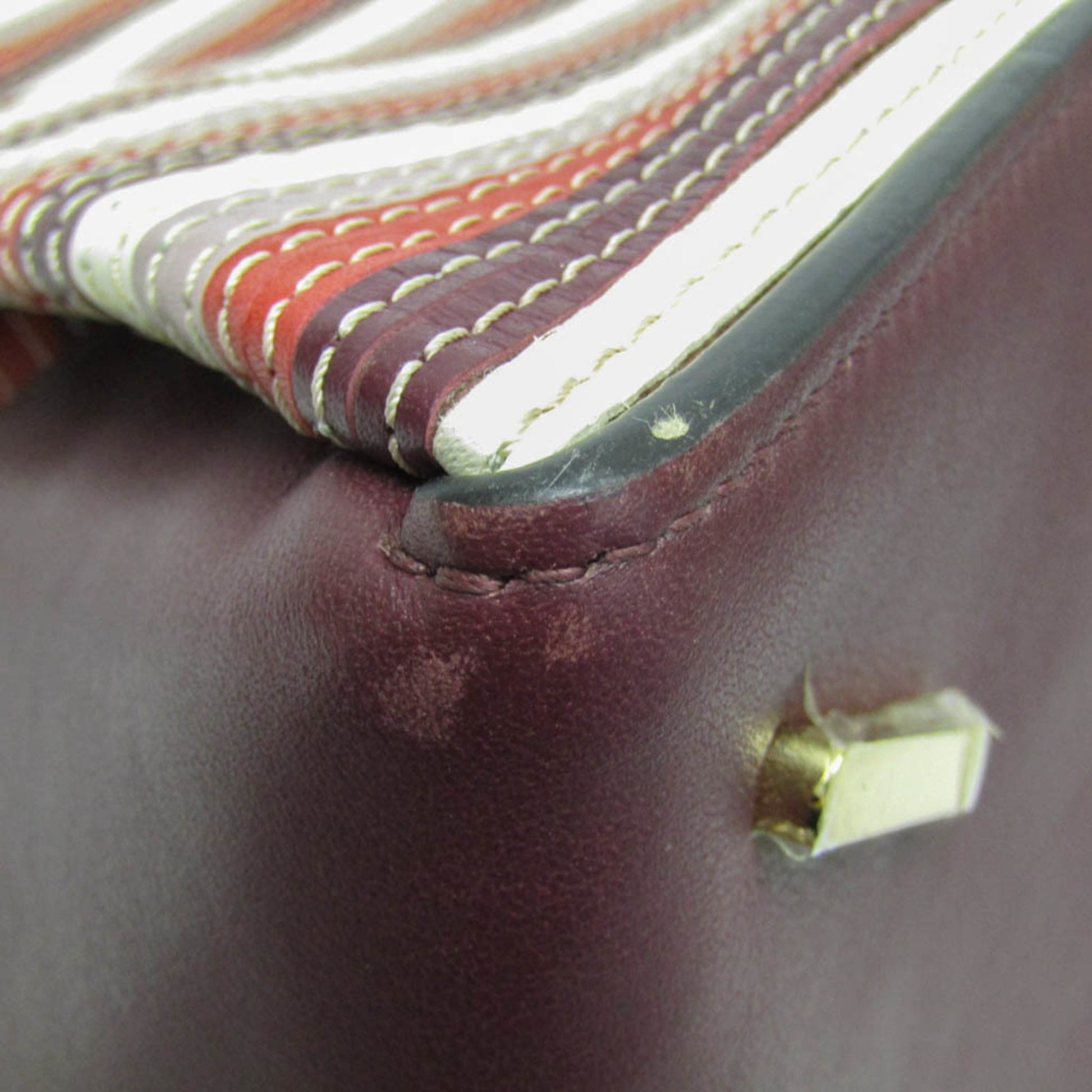 Loewe, Brown, Leather, shoulder