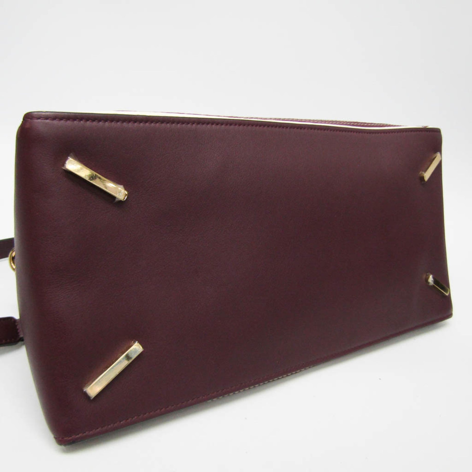 Loewe, Brown, Leather, shoulder