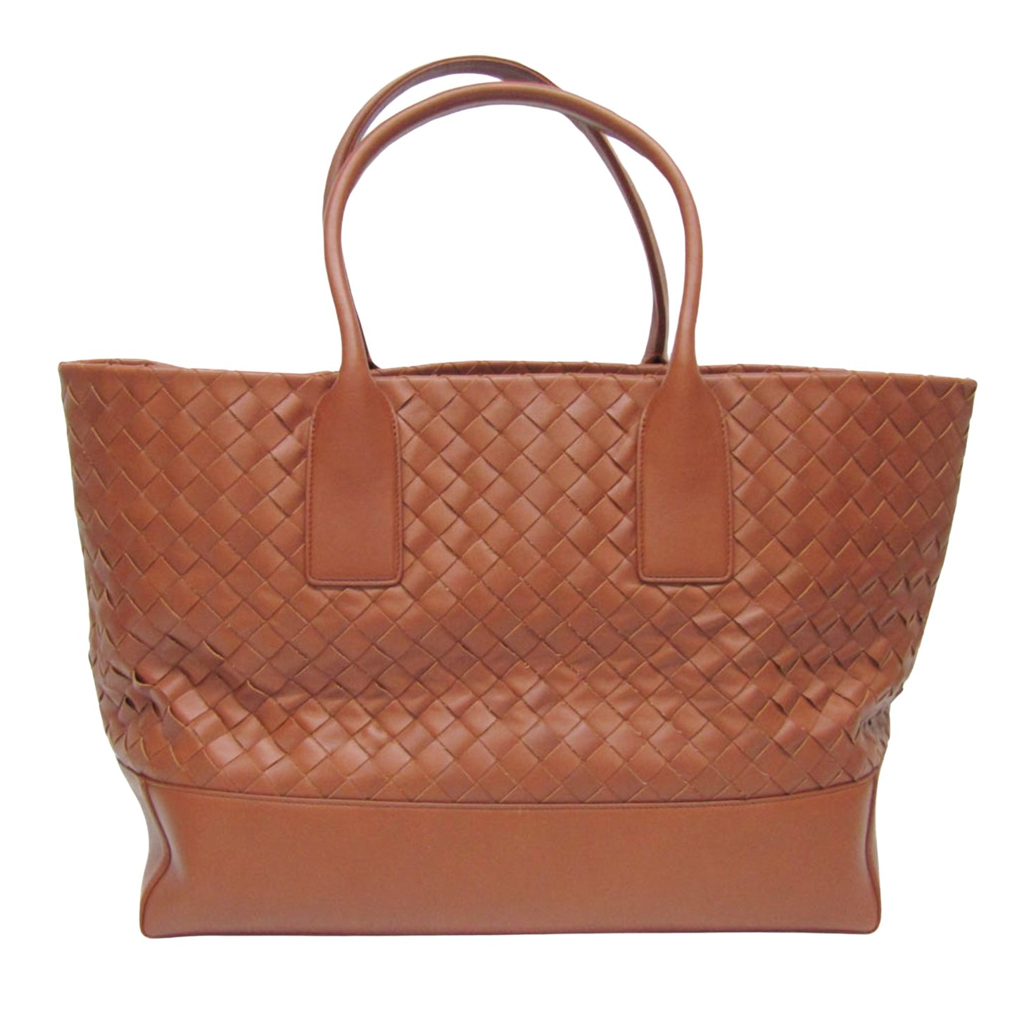 Bottega Veneta Intrecciato, Brown, Leather, tote