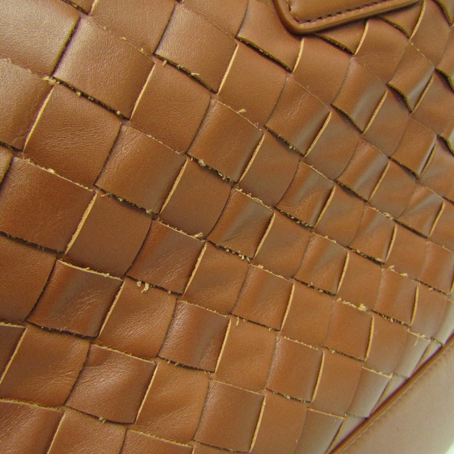 Bottega Veneta Intrecciato, Brown, Leather, tote