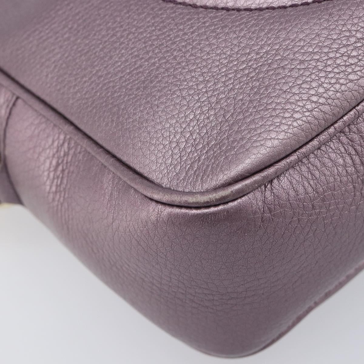 Gucci Soho Disco Leather, Pink, Leather, Crossbody Bag