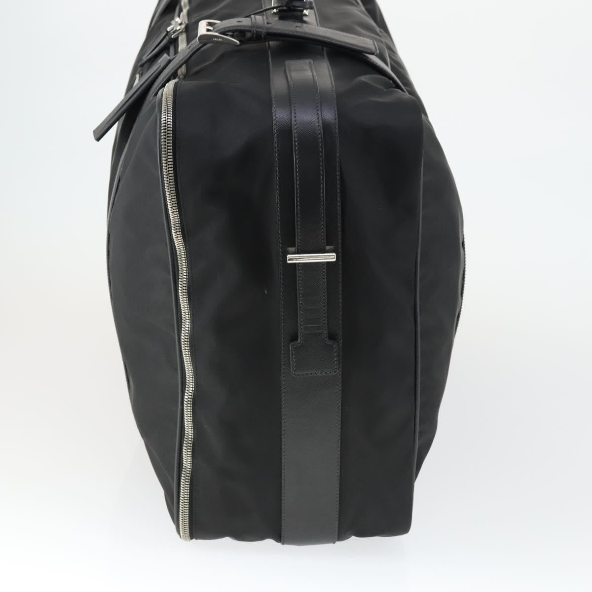 Prada Suitcase Re-Nylon and Saffiano Re-Nylon and Saffiano, Black, Nylon, Travel Bag