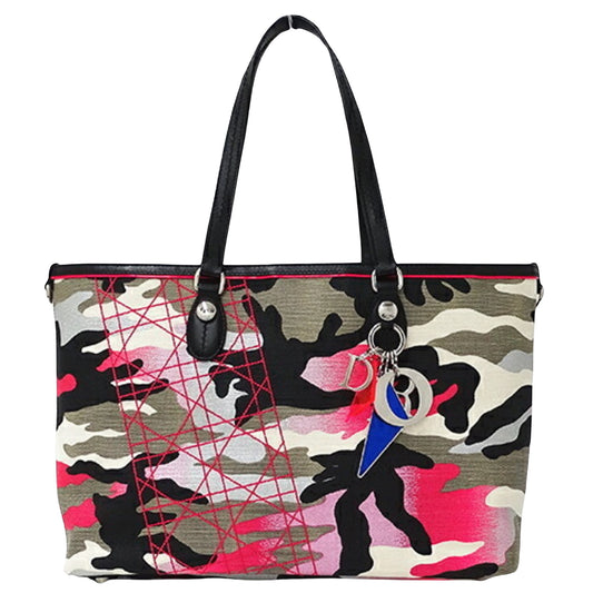 Dior --, Multicolour, Canvas, tote