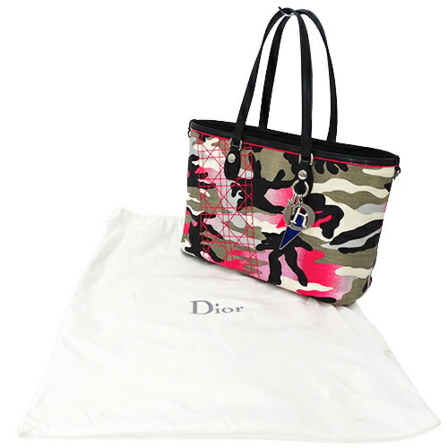 Dior --, Multicolour, Canvas, tote