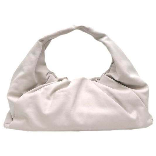 Bottega Veneta Pouch, White, Leather, shoulder