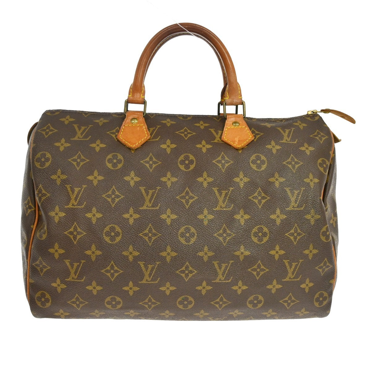 Louis Vuitton Speedy Monogram Canvas, Brown, Canvas, Handbag