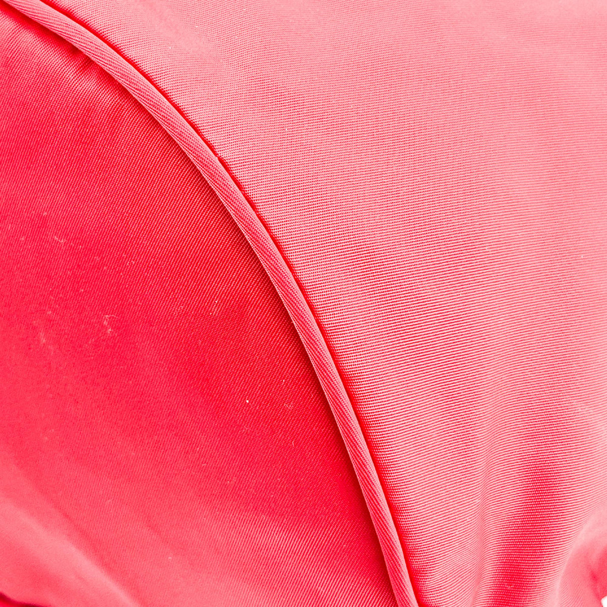 Prada Front Zip Drawstring Tessuto, Red, Nylon, Backpack