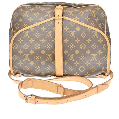 Louis Vuitton Saumur Monogram Canvas, Brown, Canvas, Shoulder Bag