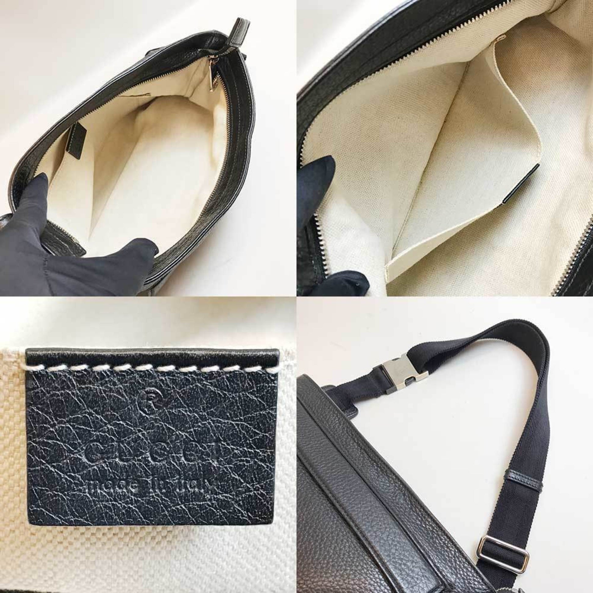 Gucci Soho, Black, Leather, shoulder