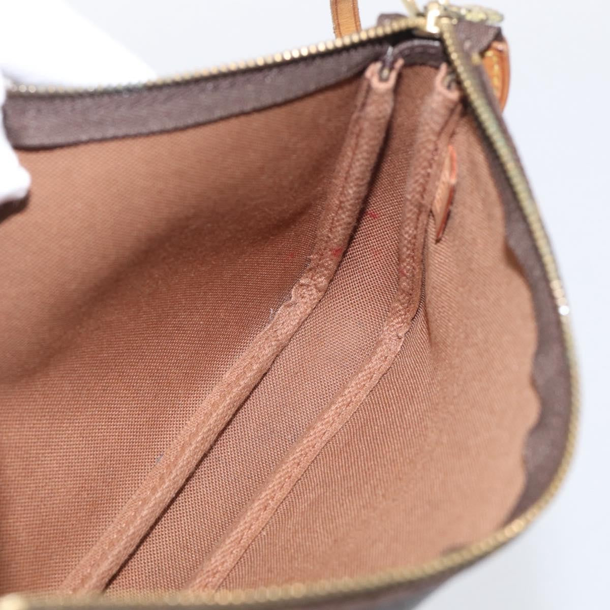 Louis Vuitton Pochette Accessoires NM Monogram Canvas, Brown, Canvas, Clutch