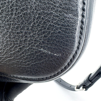 Balenciaga Everyday Camera Leather, Black, Leather, Handbag