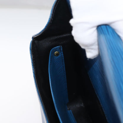 Louis Vuitton Cartouchiere Epi Leather, Blue, Leather, Shoulder Bag