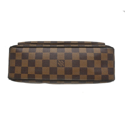 Louis Vuitton Ravello Damier Ebene, Brown, Canvas, Shoulder Bag
