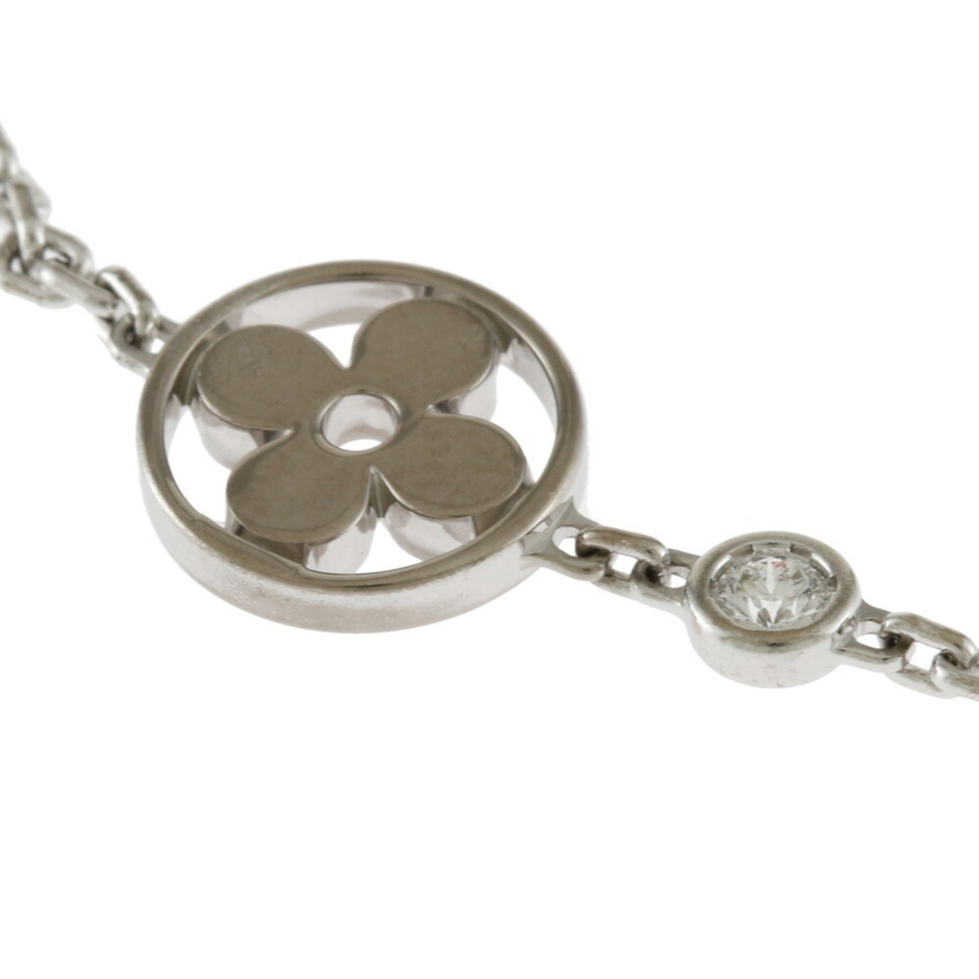 Louis Vuitton Blossom, Silver, White Gold, bracelet