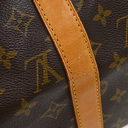 Louis Vuitton Keepall Monogram, Brown, Canvas, Travel Bag
