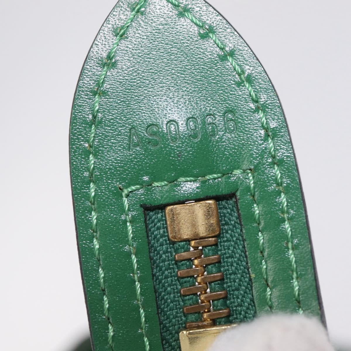 Louis Vuitton Saint Jacques Epi Leather, Green, Leather, Handbag