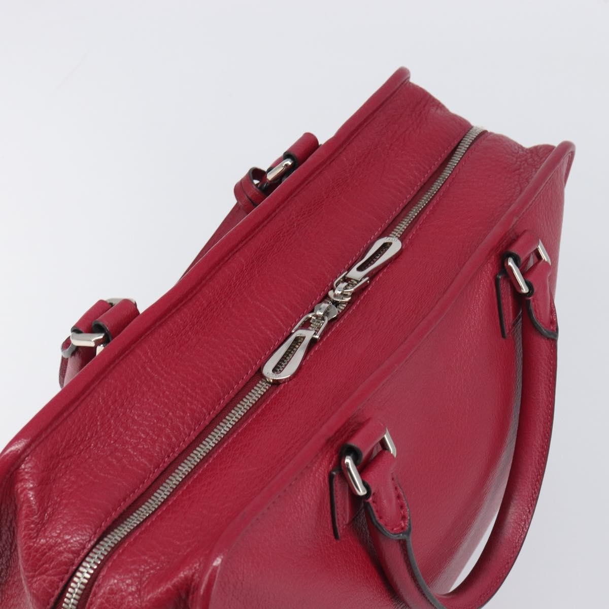 Loewe Amazona Leather, Red, Leather, Handbag